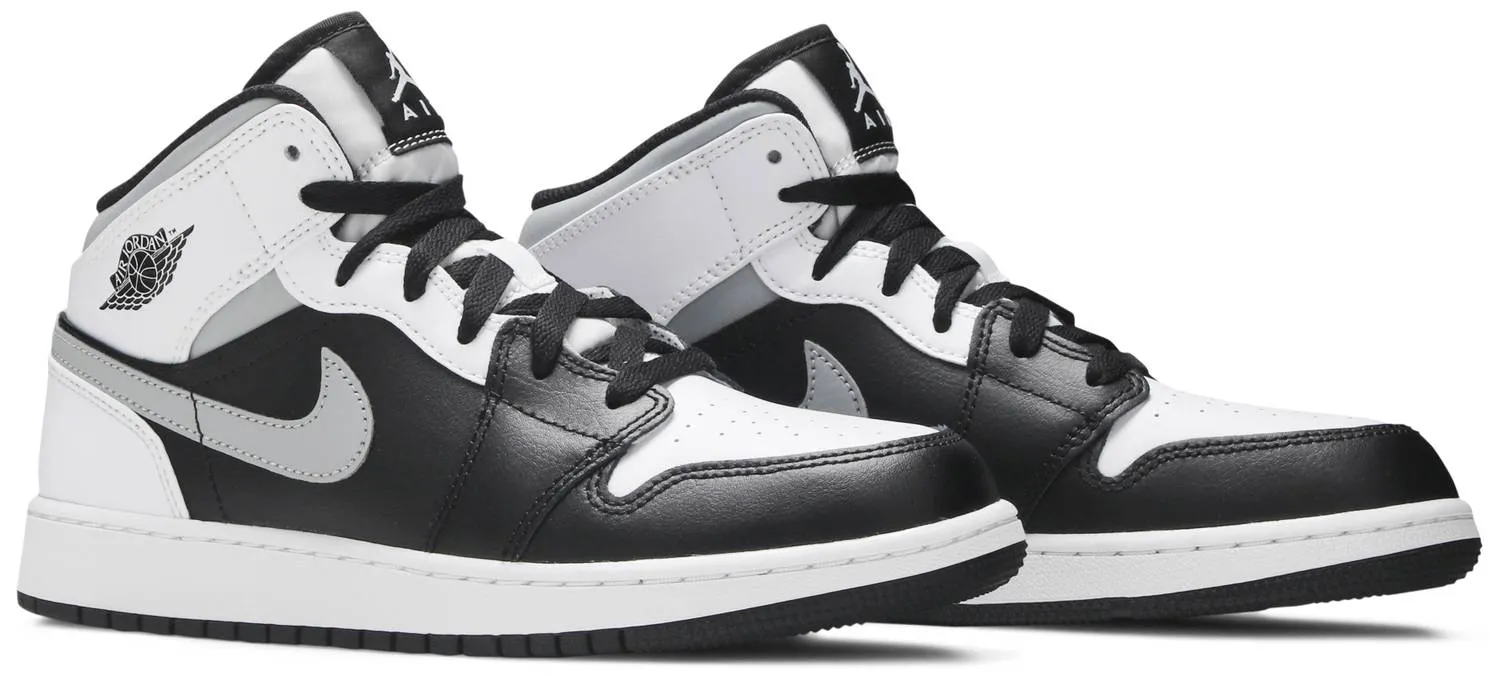 Air Jordan 1 Mid GS 'White Shadow'