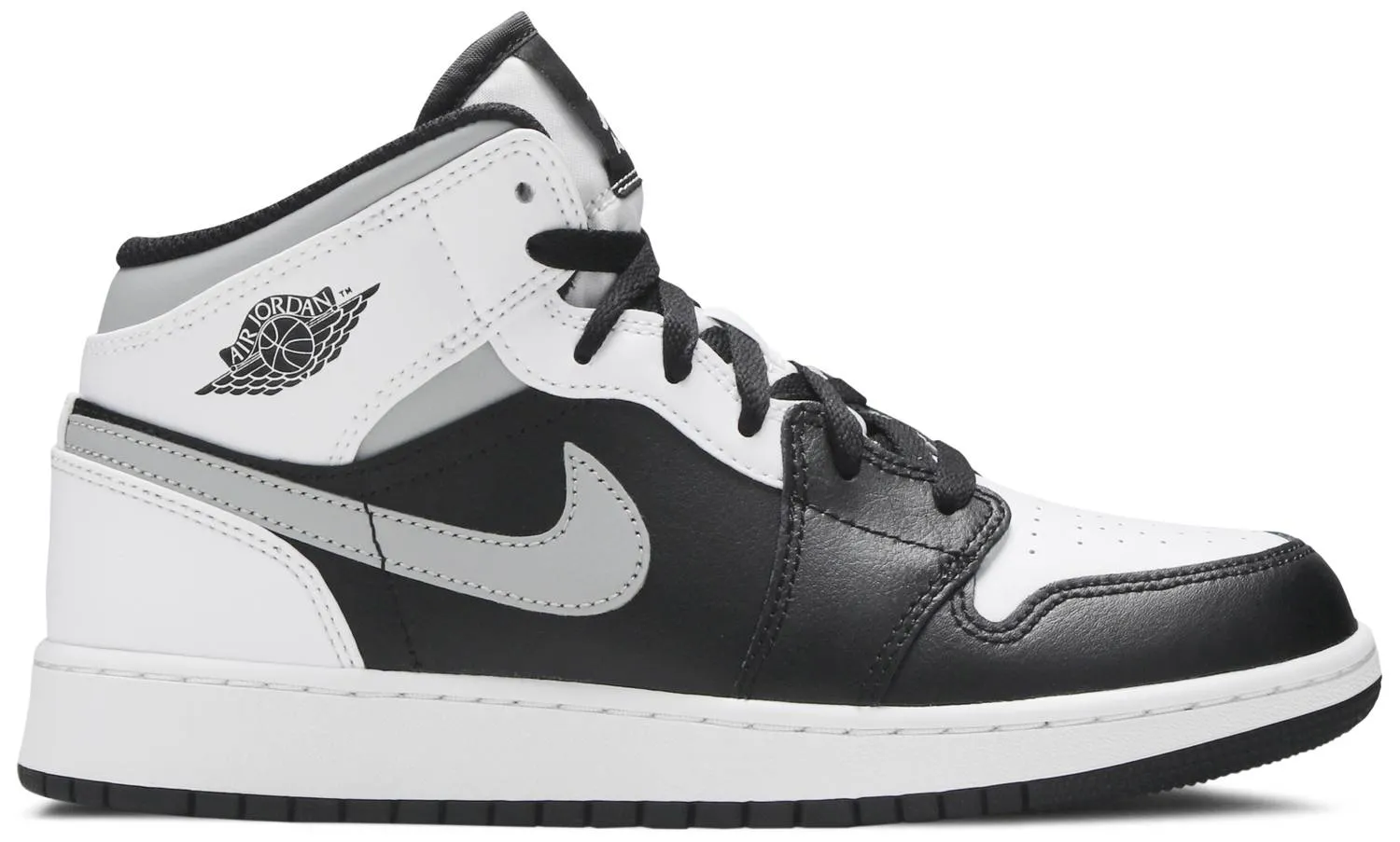 Air Jordan 1 Mid GS 'White Shadow'