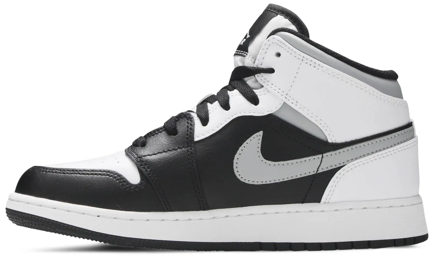 Air Jordan 1 Mid GS 'White Shadow'