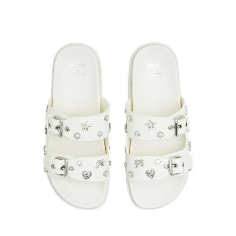 ALDO X Barbie Barbiedream Slip Ons - White