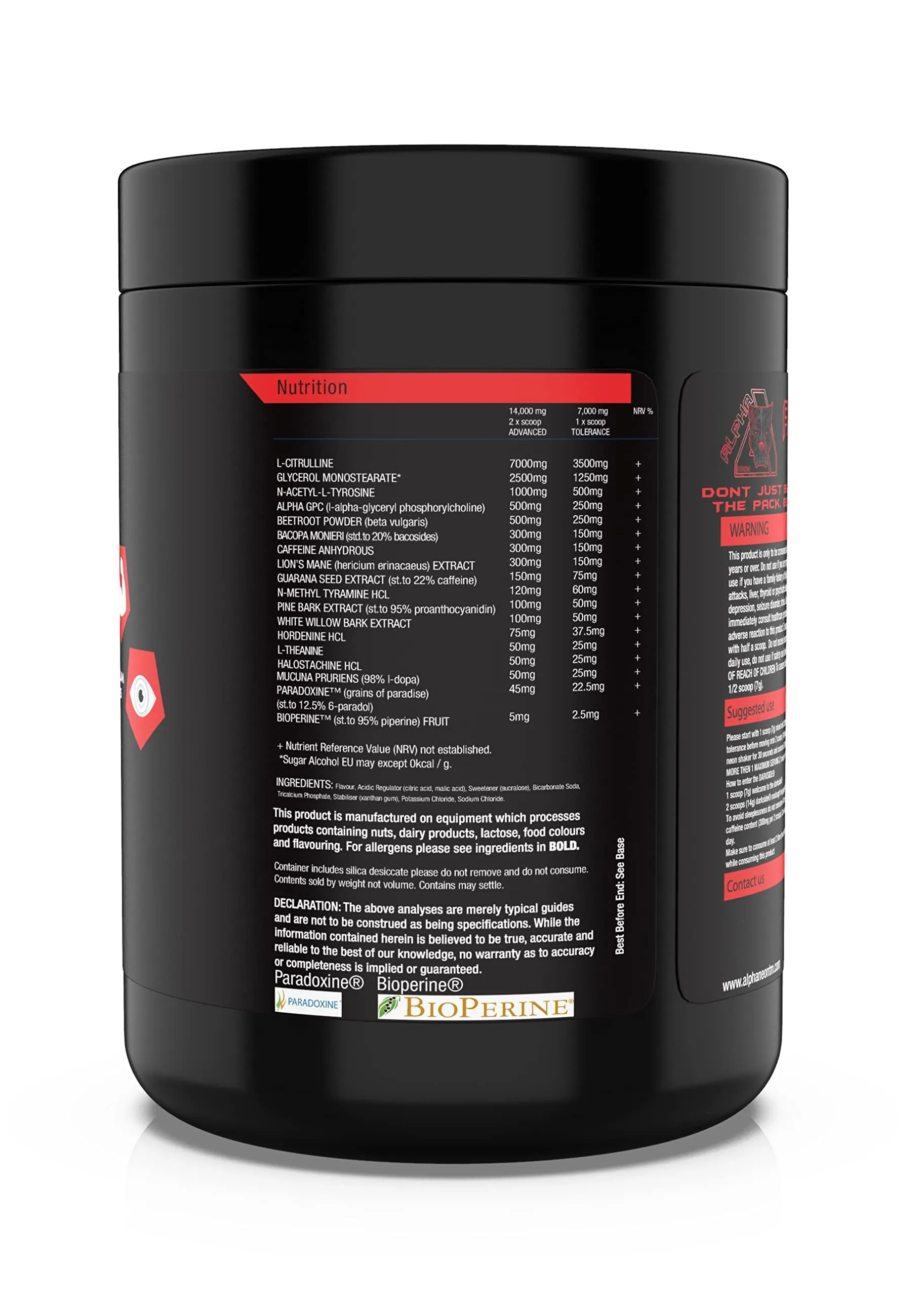 Alpha Neon Darkside Onslaught 480g