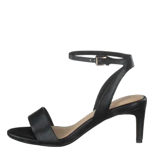 Amali Jewel Black Leather