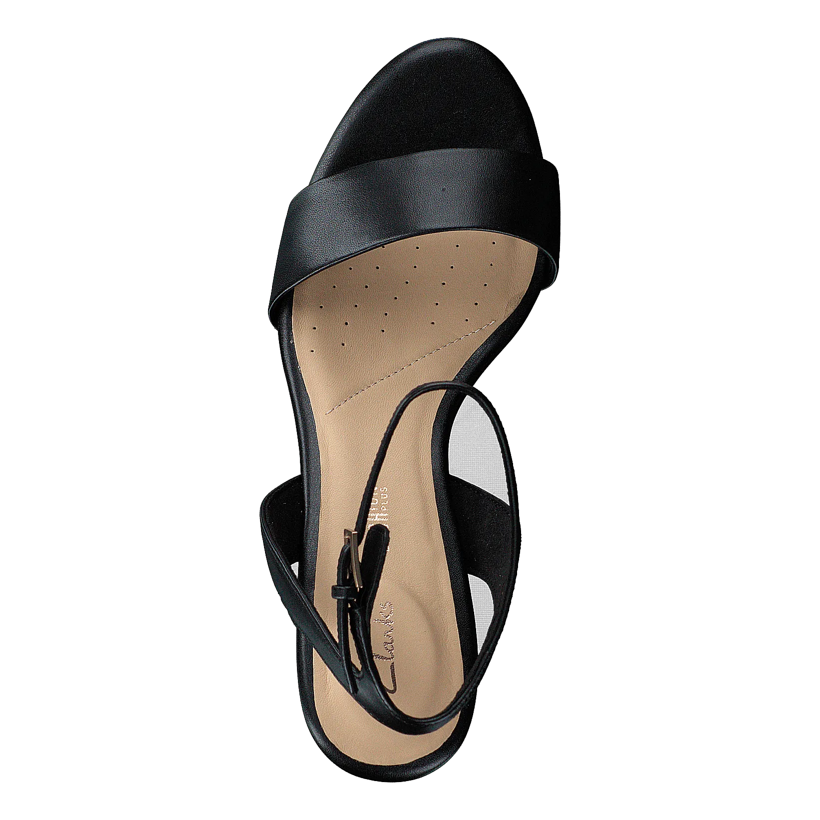 Amali Jewel Black Leather