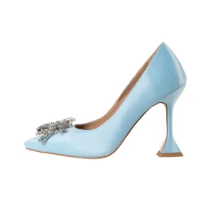BEBO Savvy Court Heel in Blue