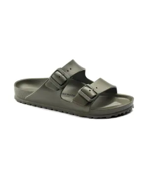 BIRKENSTOCK ARIZONA ESSENTIALS NARROW FIT IN KHAKI