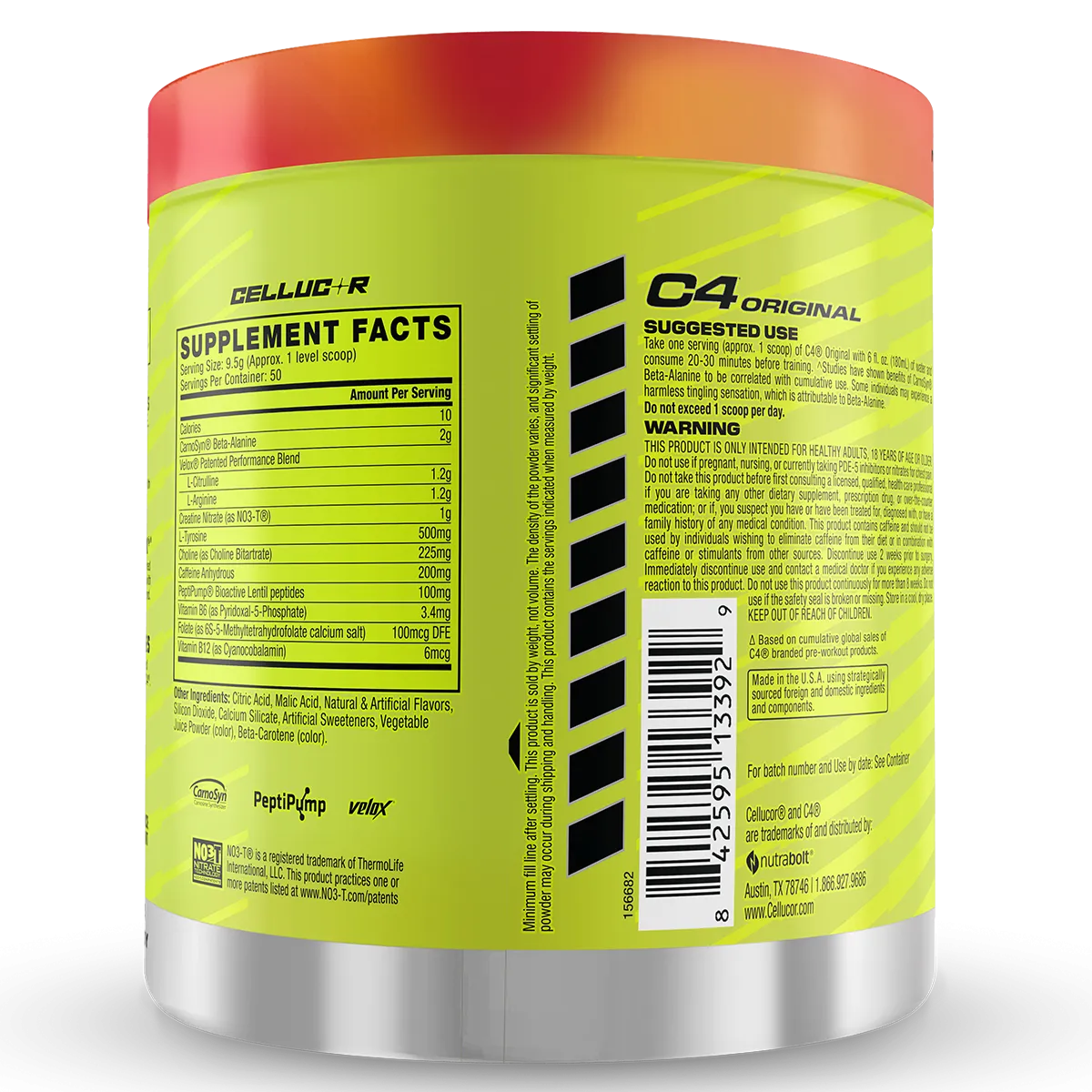 Cellucor C4 Original Pre Workout 50 serve