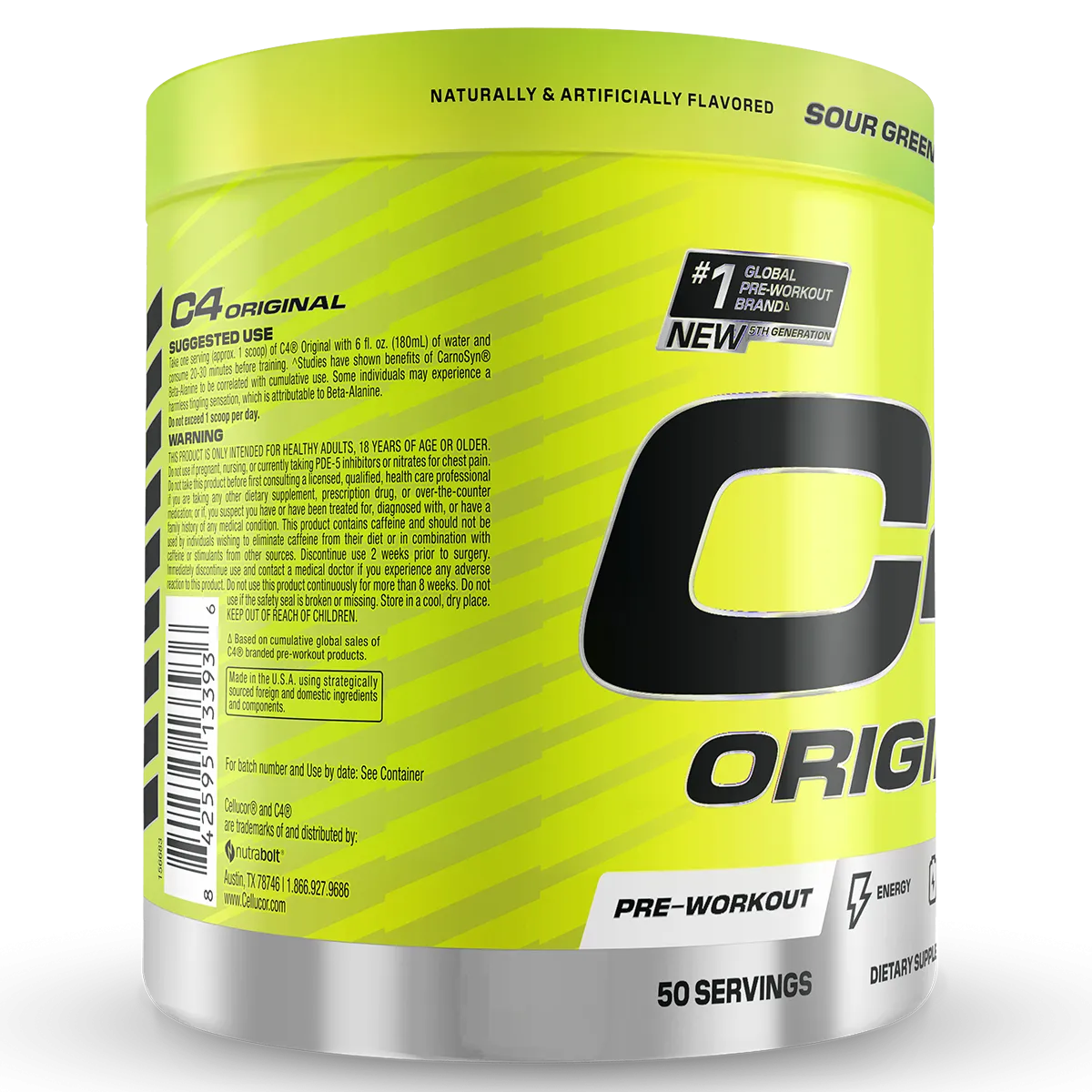 Cellucor C4 Original Pre Workout 50 serve