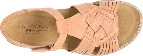 Comfortiva Gladia Sandal  Handcrafted Style with All-Day Comfort