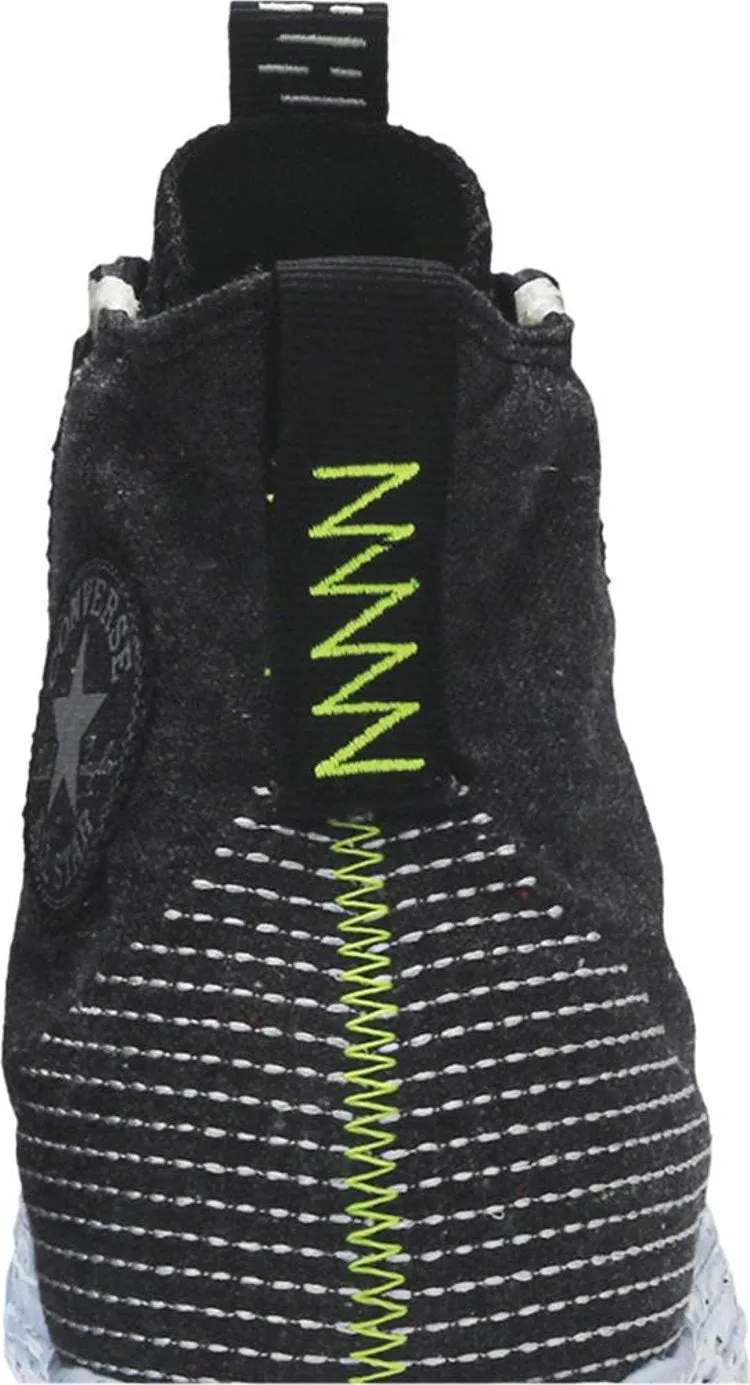 Converse Chuck Taylor All Star Crater High Black Sneakers, black