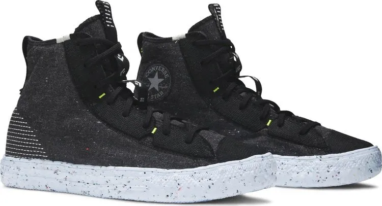 Converse Chuck Taylor All Star Crater High Black Sneakers, black