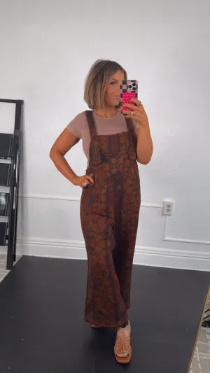 Forever Bloom Boho Bib Jumpsuit