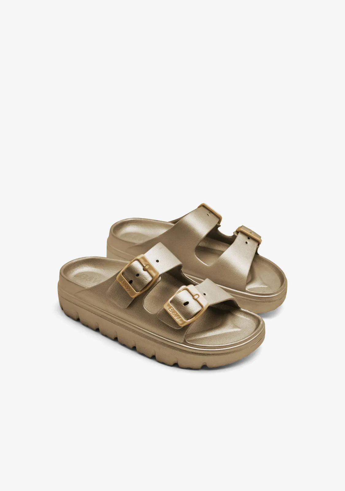 Gold Soft Bio Sandals