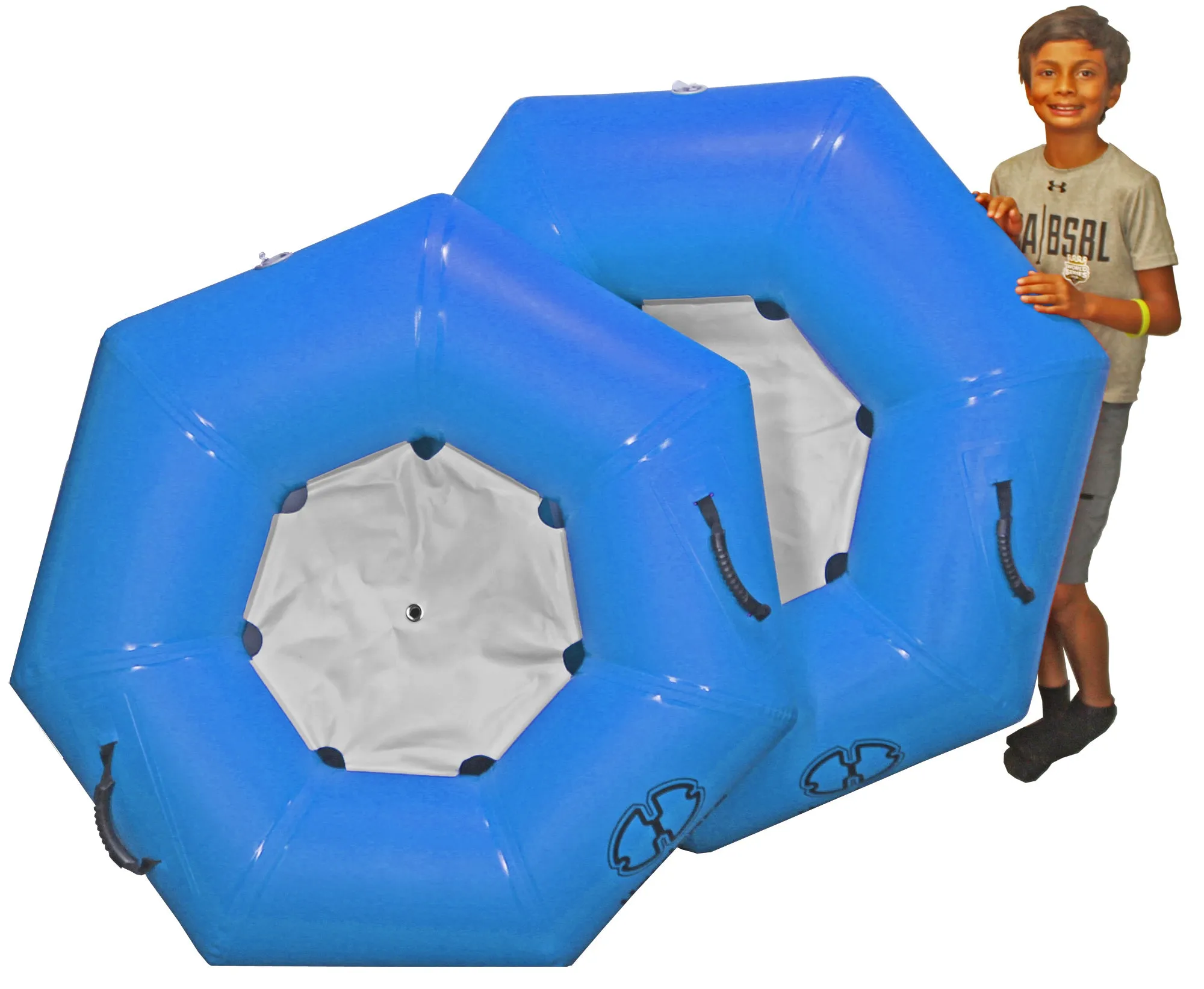 Hardcore River Tube with Durable Triple-Layer PVC, Ergonomic Seven-Sided Design, Intuitive Handles, and C7 Valve Inflation  Ideal for Tubing Adventures