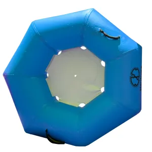 Hardcore River Tube with Durable Triple-Layer PVC, Ergonomic Seven-Sided Design, Intuitive Handles, and C7 Valve Inflation  Ideal for Tubing Adventures