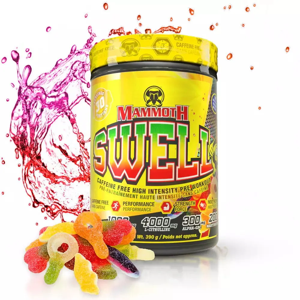 Mammoth Swell Caffeine Free Preworkout (380g)