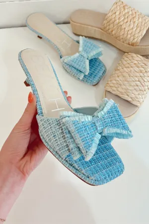 Matisse: Penelope Bow Tweed Sandal