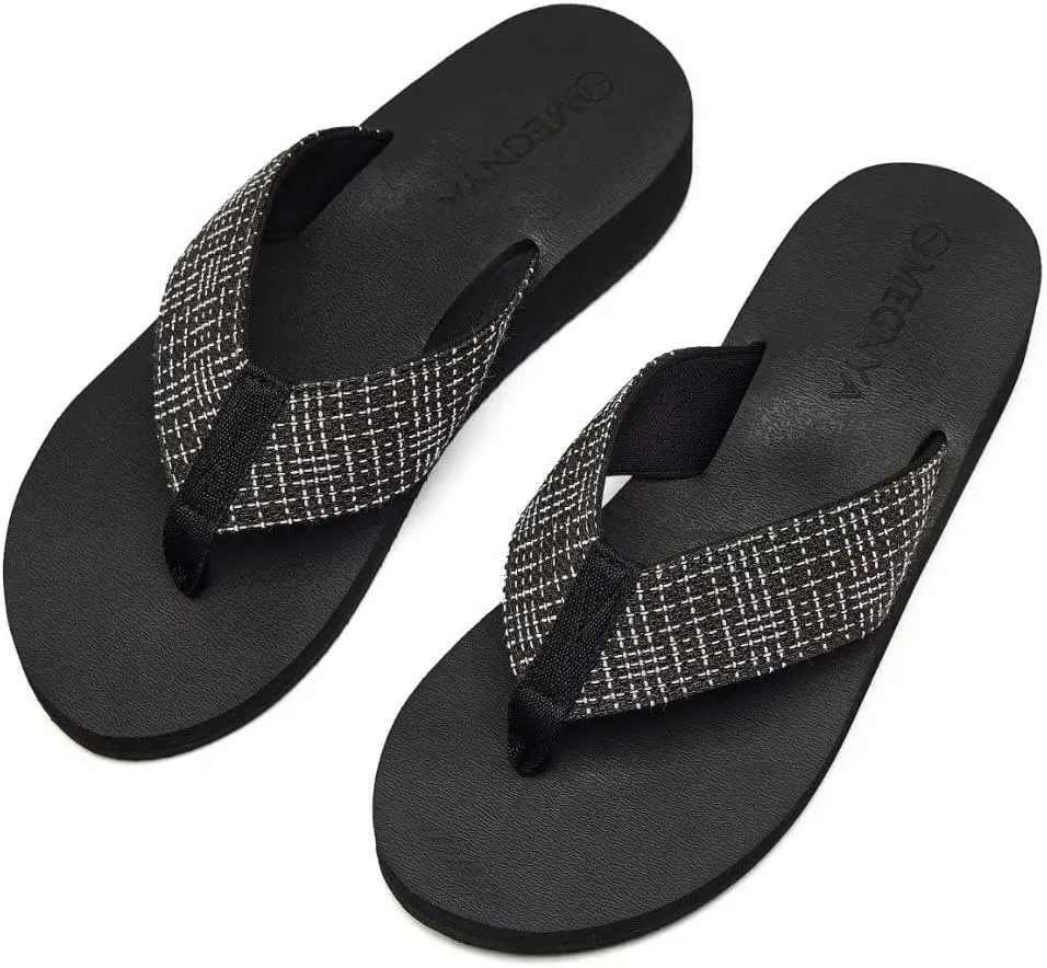 MEGNYA Womens Flip Flops/Sandals/Summer Beach Slippers