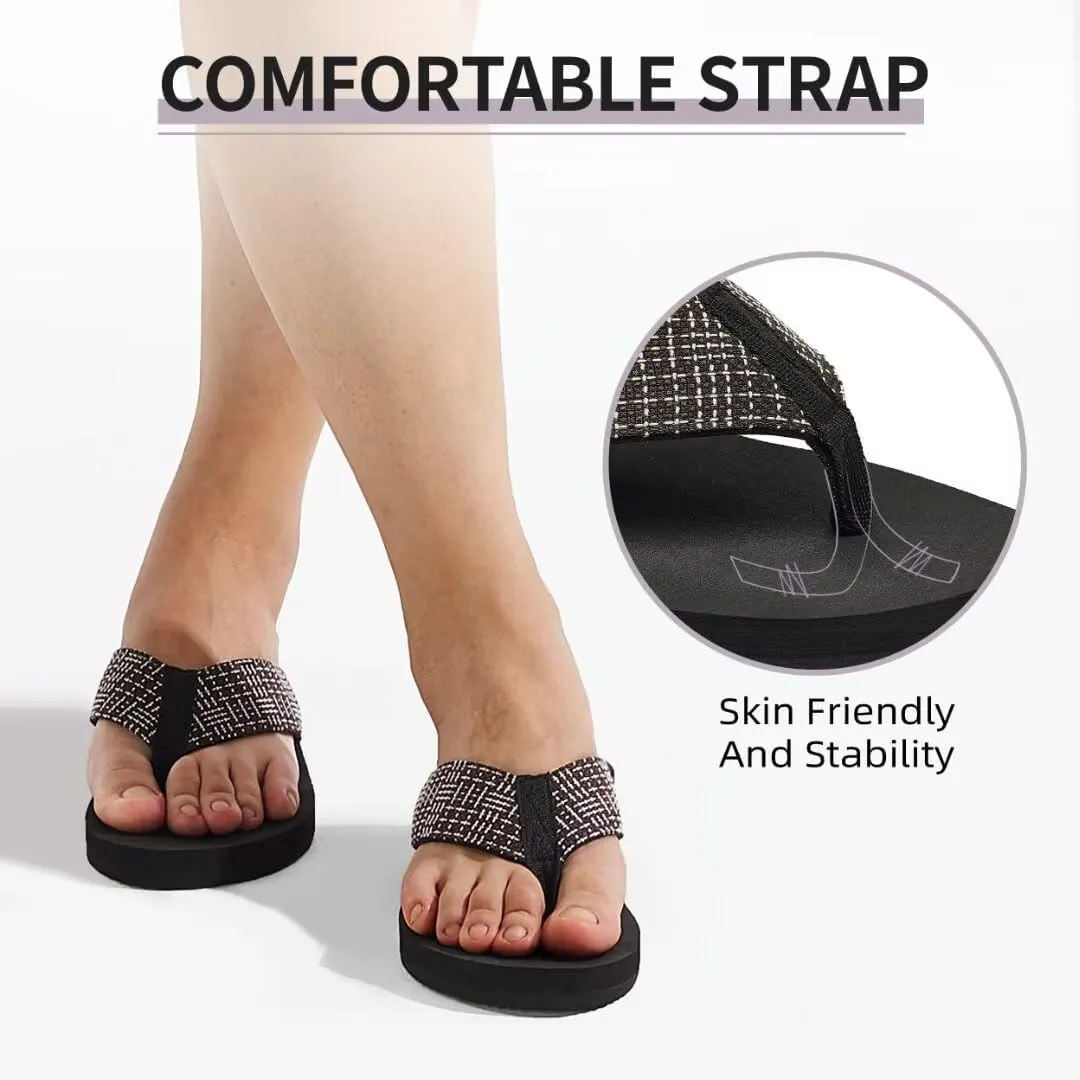 MEGNYA Womens Flip Flops/Sandals/Summer Beach Slippers