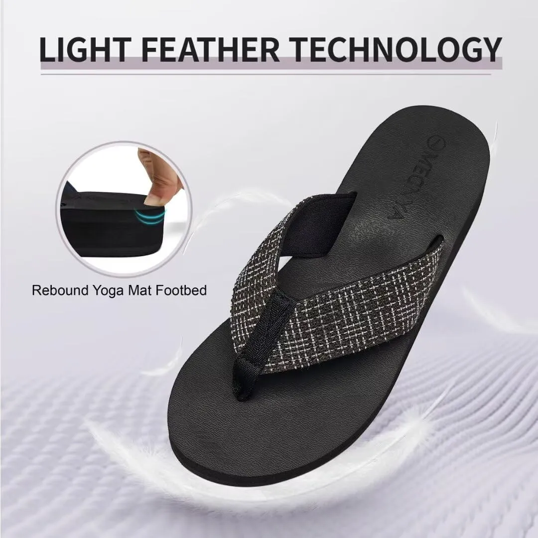 MEGNYA Womens Flip Flops/Sandals/Summer Beach Slippers
