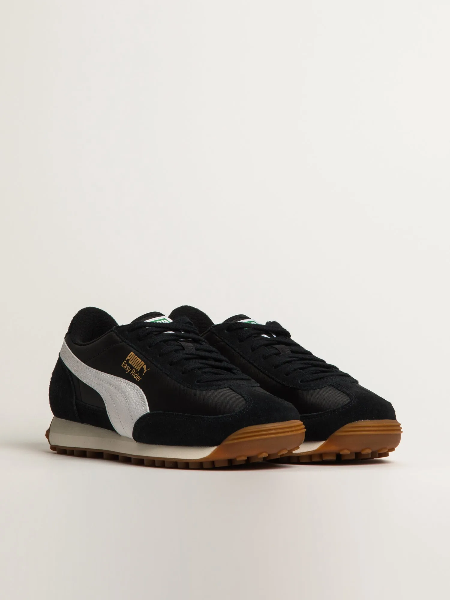 MENS PUMA EASY RIDER VINTAGE SNEAKER - BLACK/WHITE