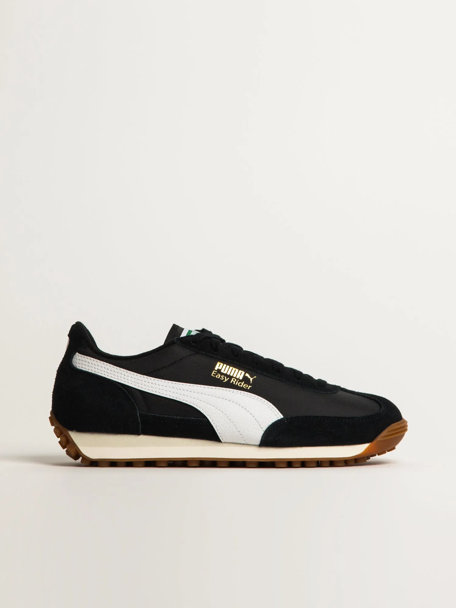MENS PUMA EASY RIDER VINTAGE SNEAKER - BLACK/WHITE