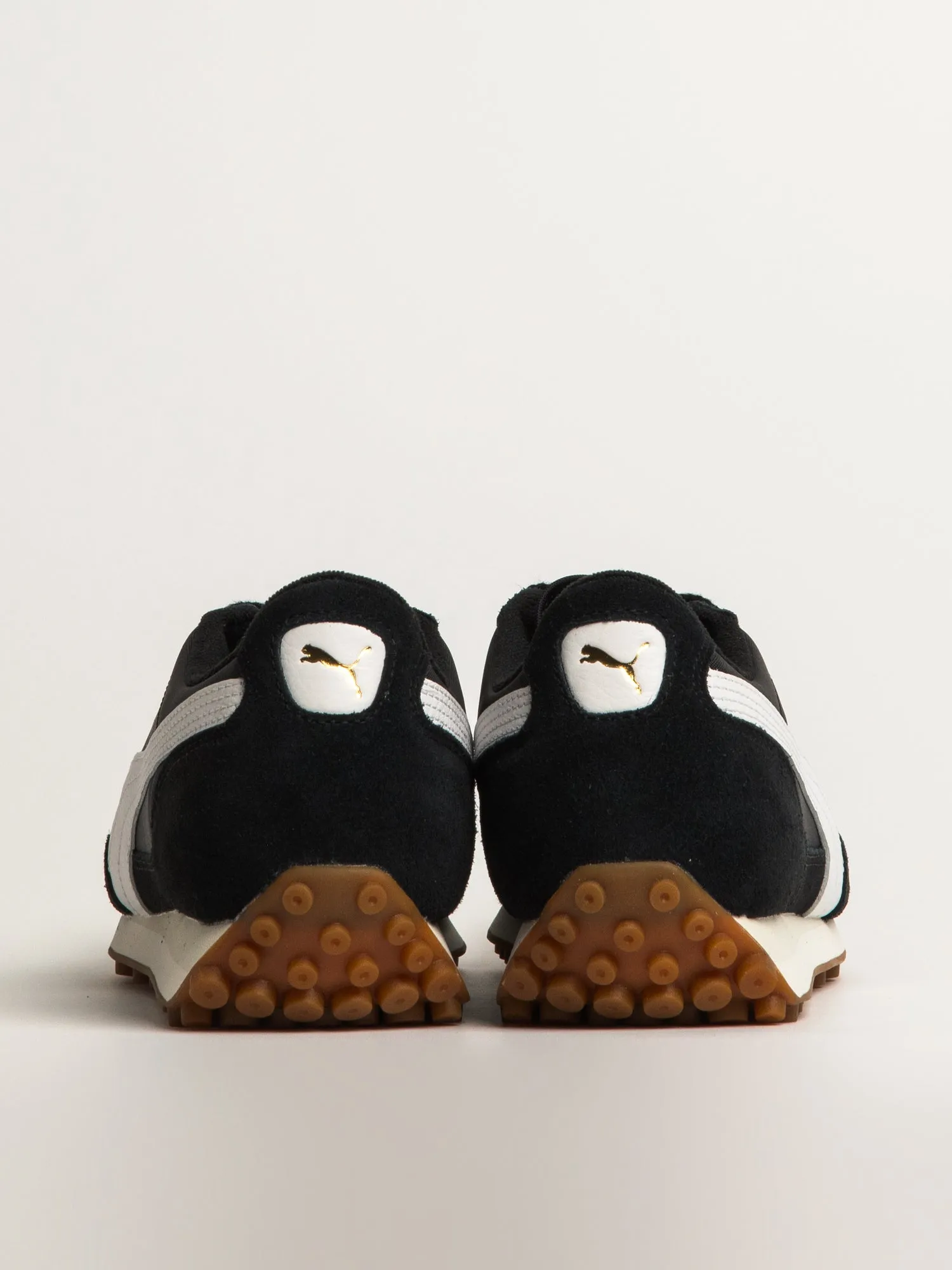 MENS PUMA EASY RIDER VINTAGE SNEAKER - BLACK/WHITE