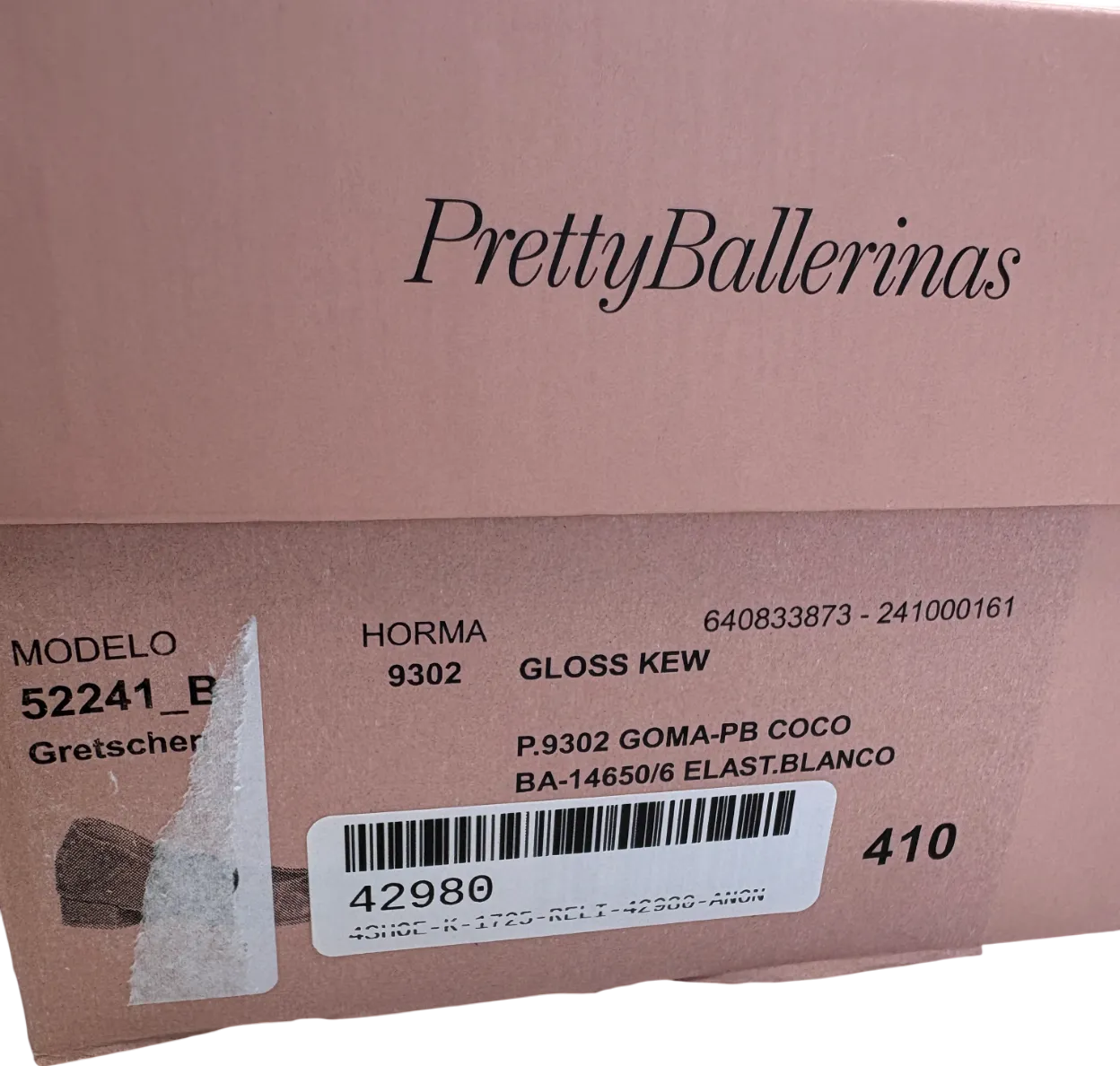 Pretty Ballerinas Green Gretschen Ballerina Pumps UK 8 EU 41 