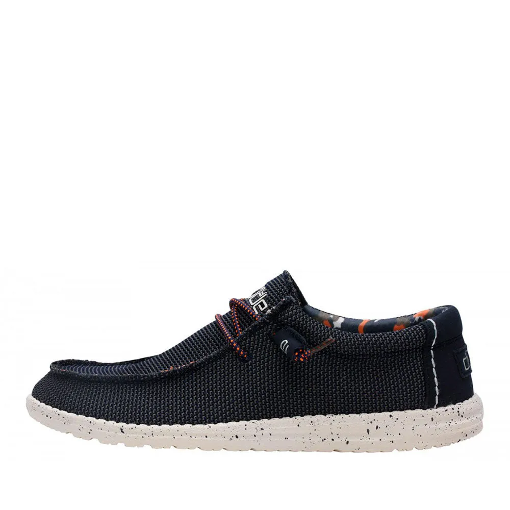 Scarpe Uomo HEY DUDE linea Wally Sox colore Blue Multi 4NY