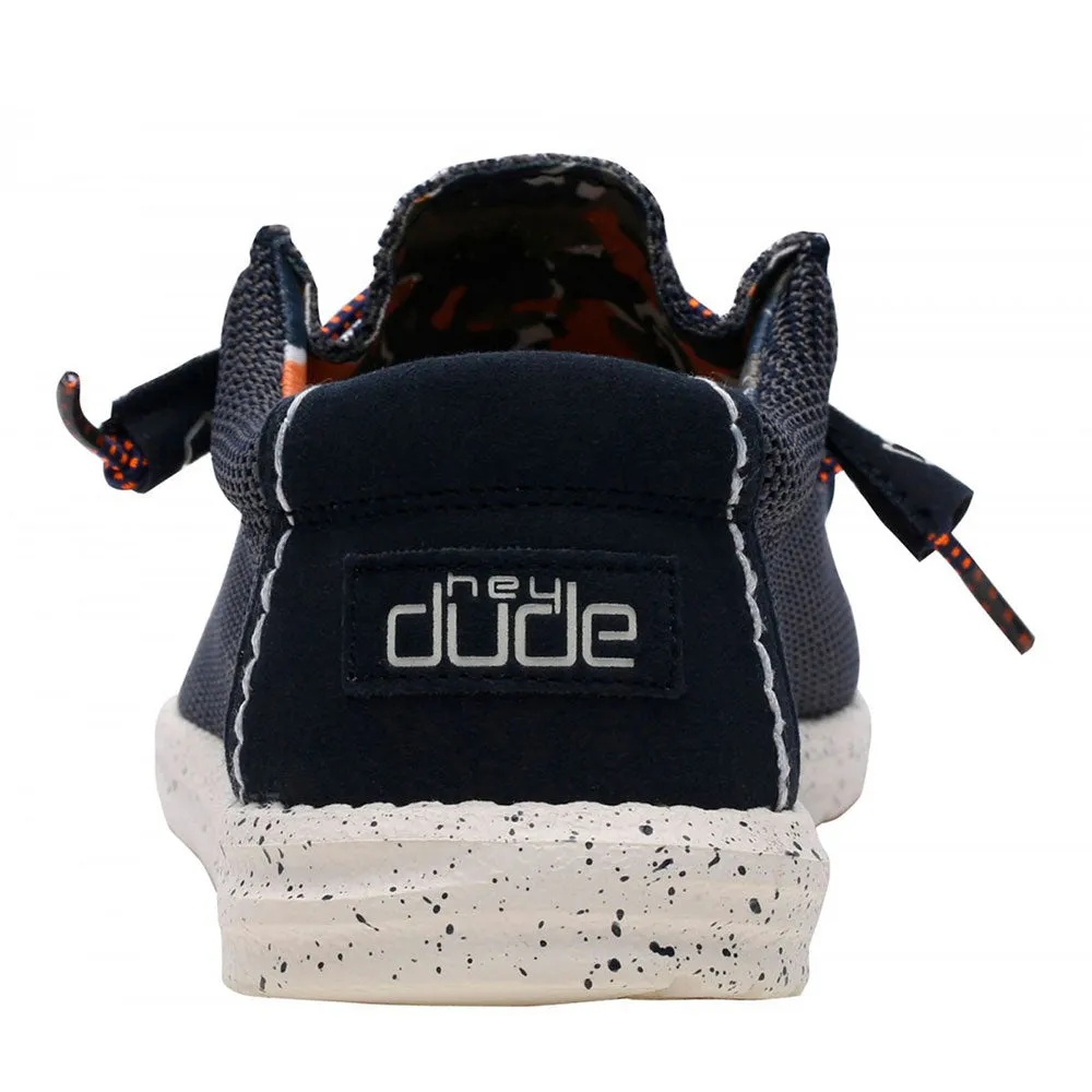 Scarpe Uomo HEY DUDE linea Wally Sox colore Blue Multi 4NY