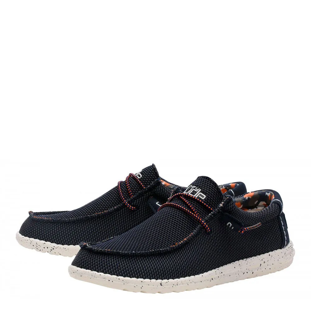 Scarpe Uomo HEY DUDE linea Wally Sox colore Blue Multi 4NY