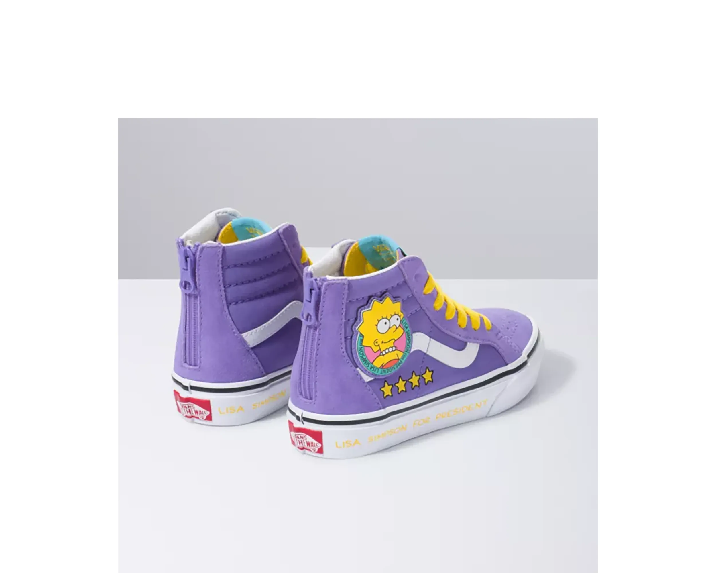 The Simpsons X Vans Kid`s Sk8-Hi Zip