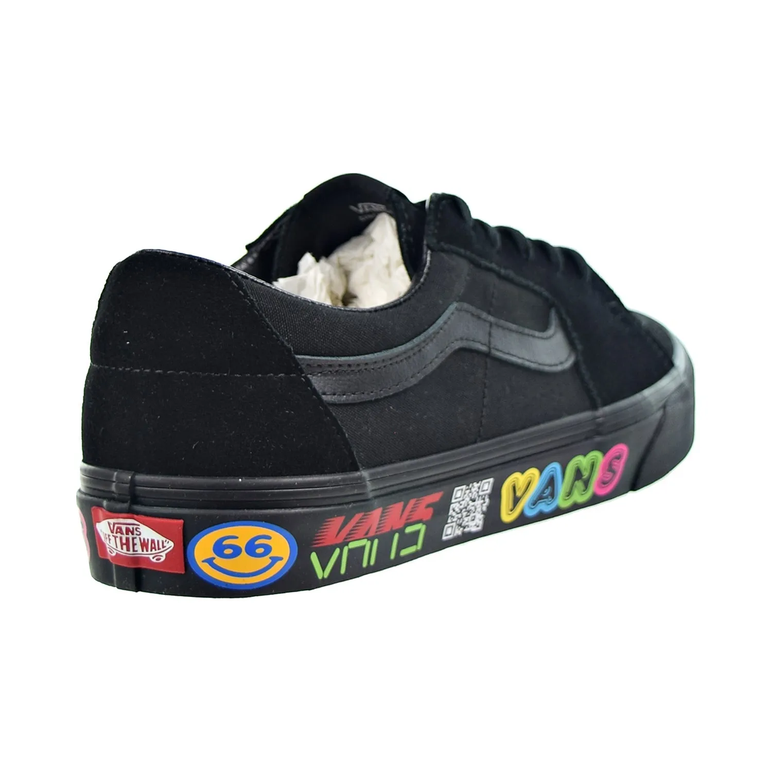 Vans SK8-Low "Disruptive" Men's Shoes Black