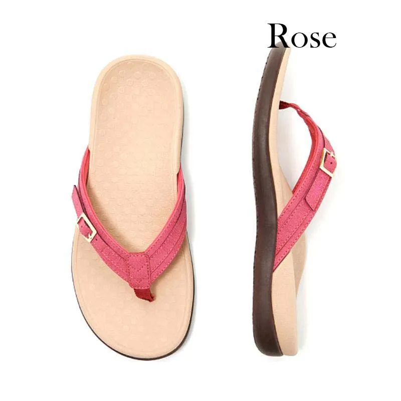 Women Summer PU Flip Flops