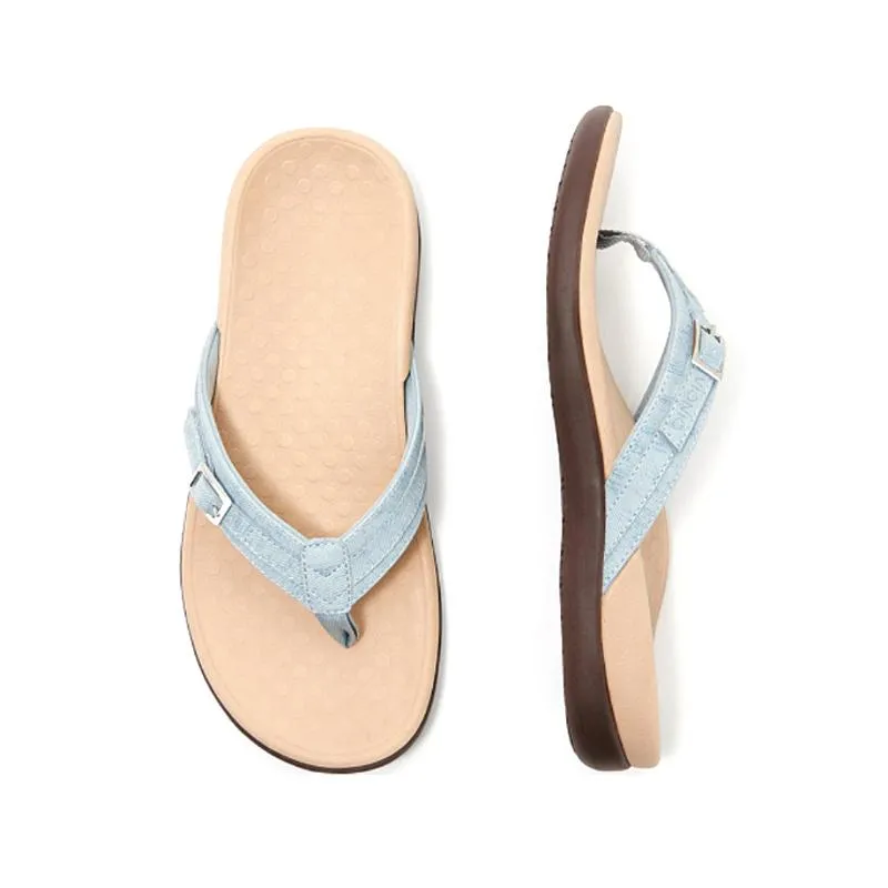 Women Summer PU Flip Flops