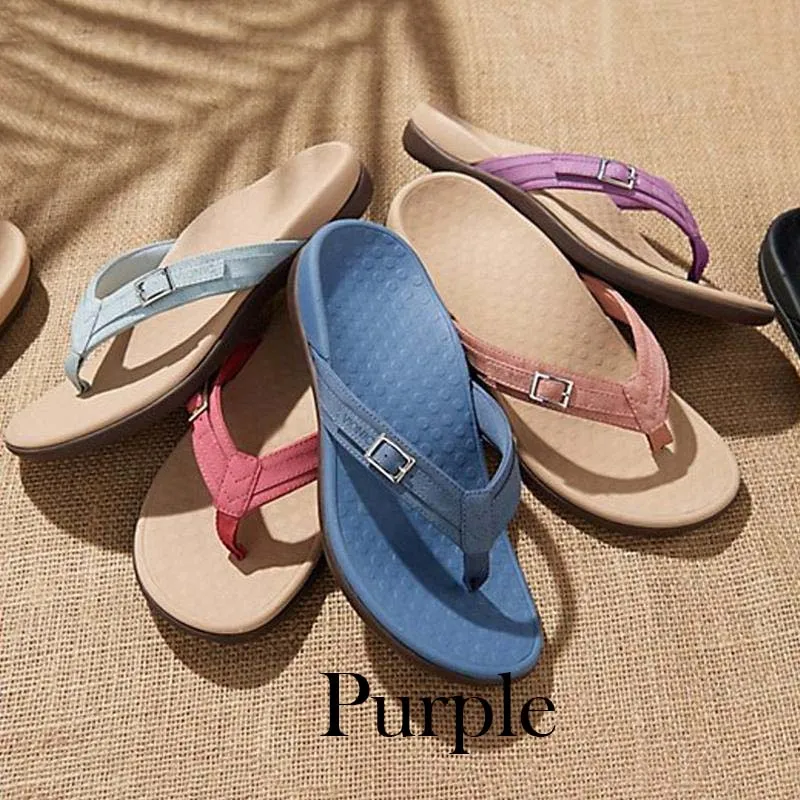 Women Summer PU Flip Flops