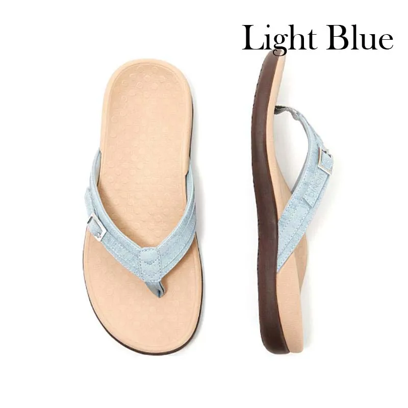 Women Summer PU Flip Flops