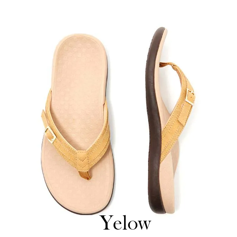 Women Summer PU Flip Flops